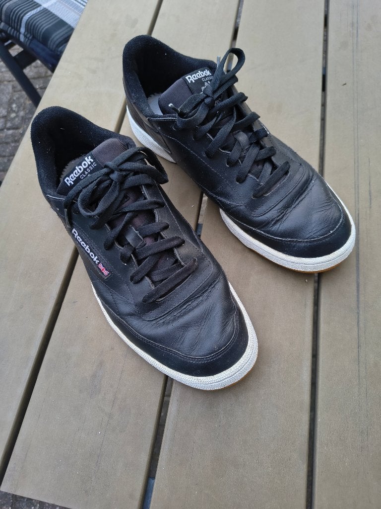 Zwarte Reebok herenschoenen maat 45, Zwart, Ophalen of Verzenden, Reebok, Gedragen