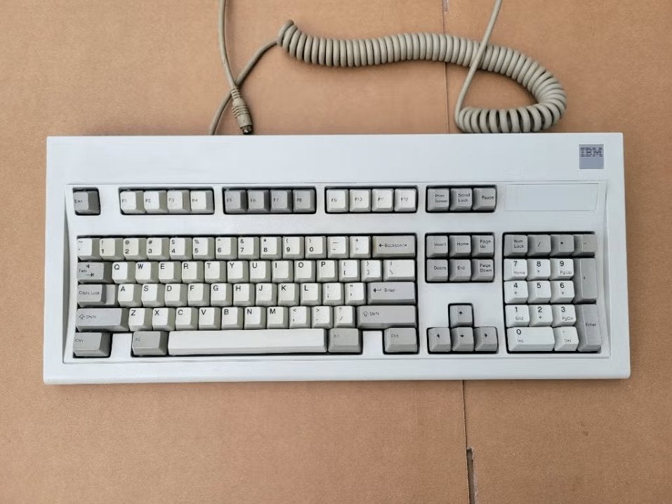 IBM Model M 1390120 1986, Computers en Software, Toetsenborden, Gebruikt, Ophalen of Verzenden, Qwerty, IBM