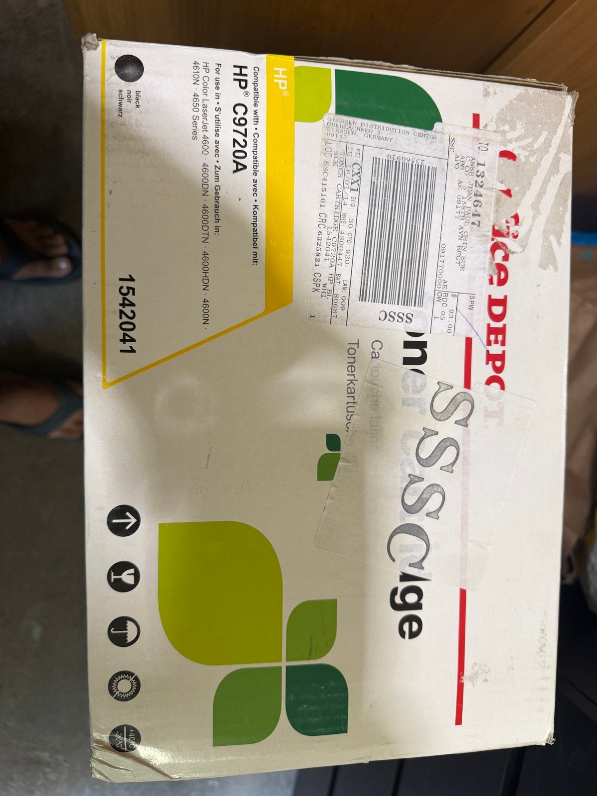 HP C9720A Zwarte Toner Cartridge (Compatibel), Ophalen of Verzenden, Nieuw, Toner