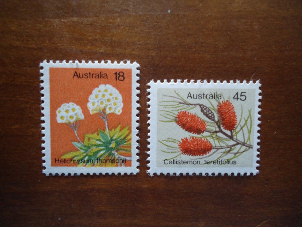 Flora bloeiende planten Australië 1975, mi. 591-92 postfris, Ophalen of Verzenden, Postfris, Dier of Natuur