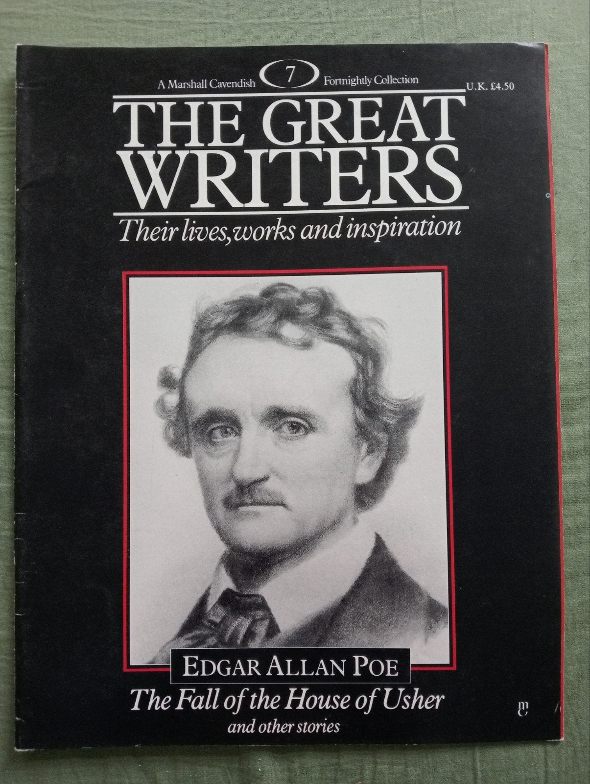 The Great Writers: Edgar Allan Poe -The Fall of the House of, Ophalen of Verzenden, Gelezen, Edgar Allan Poe