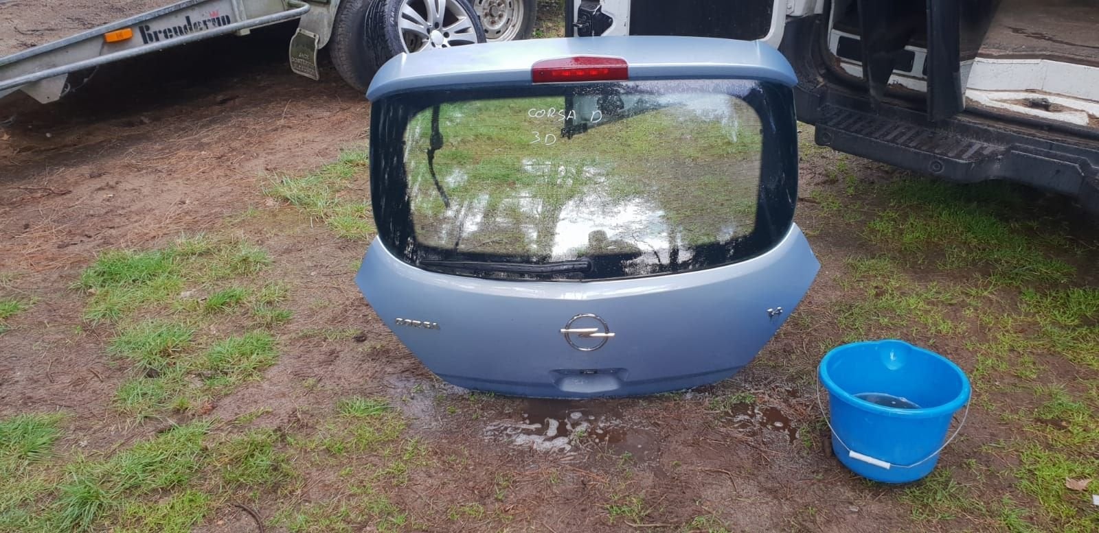 OPEL CORSA D ACHTERKLEP  3 DEURS, Auto-onderdelen, Gebruikt, -, Ophalen of Verzenden, Achter