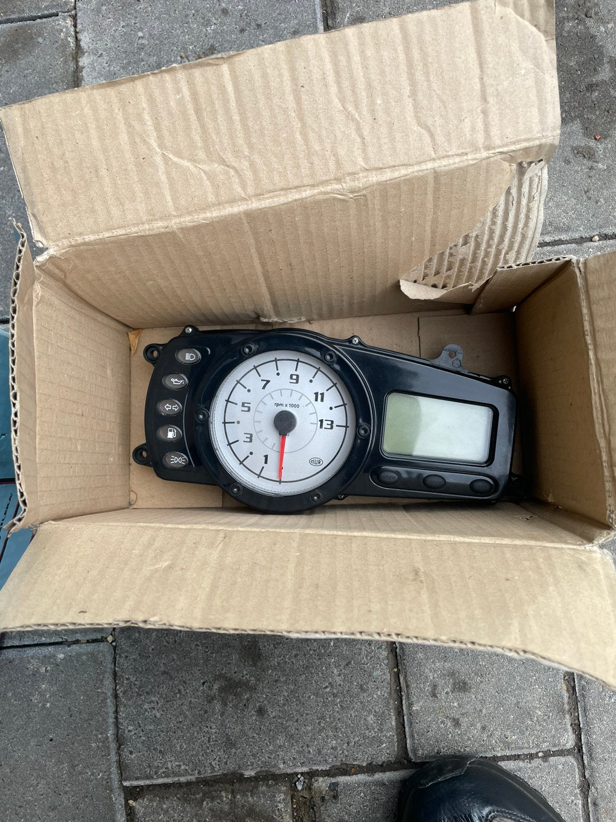 Nieuwe teller piaggio nrg / runner rst 2km|  nieuw in doos, Ophalen of Verzenden, Pi, Pia, Pia