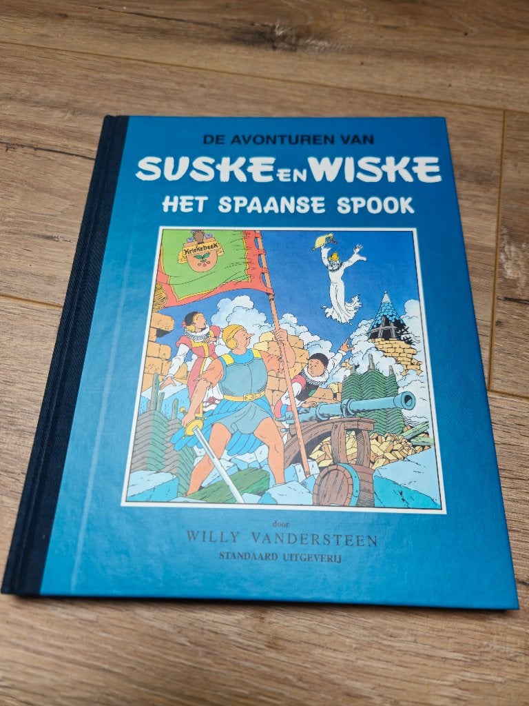 Suske en Wiske - Het Spaanse spook Hardcover uit 1993, Boeken, Eén stripboek, Ophalen of Verzenden, Zo goed als nieuw