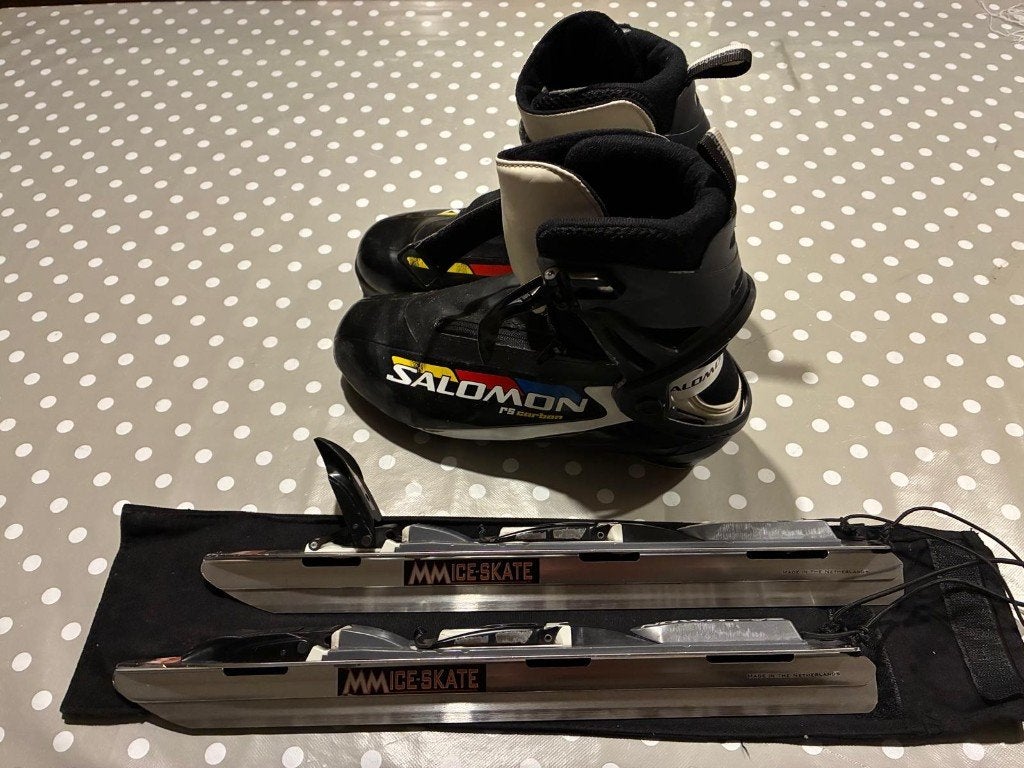 Salomon schaatsen maat 42, Klapschaats, Gebruikt, Combinoren, Ophalen