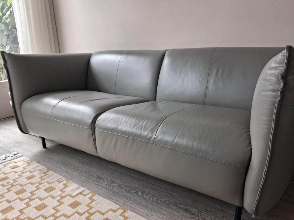 Te koop bank, Huis en Inrichting, Banken | Bankstellen, Ophalen, Gebruikt, 150 tot 200 cm, Tweepersoons