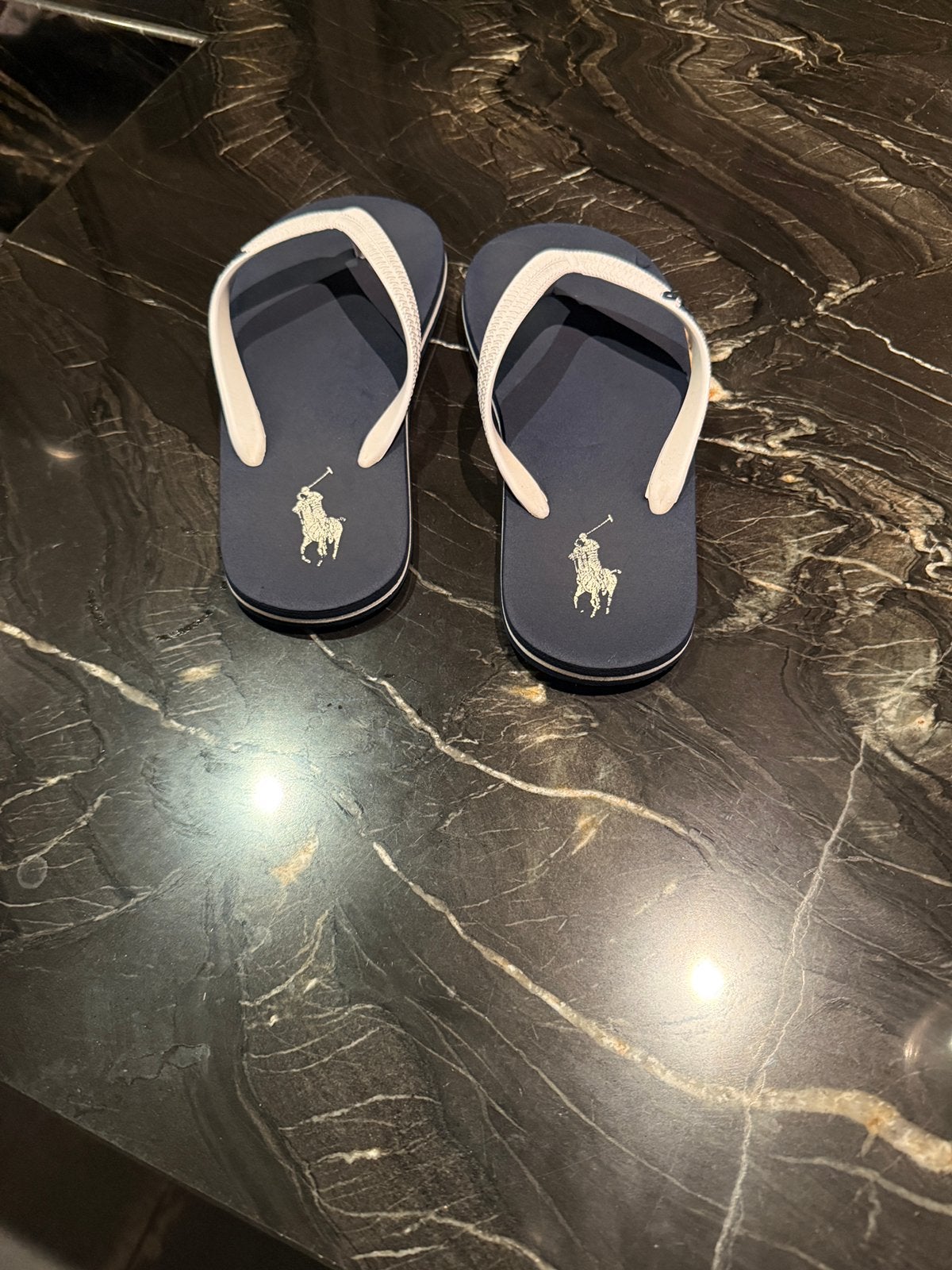 Ralph Lauren slippers 34/35, Ophalen of Verzenden, Zo goed als nieuw, Meisje, Overige typen