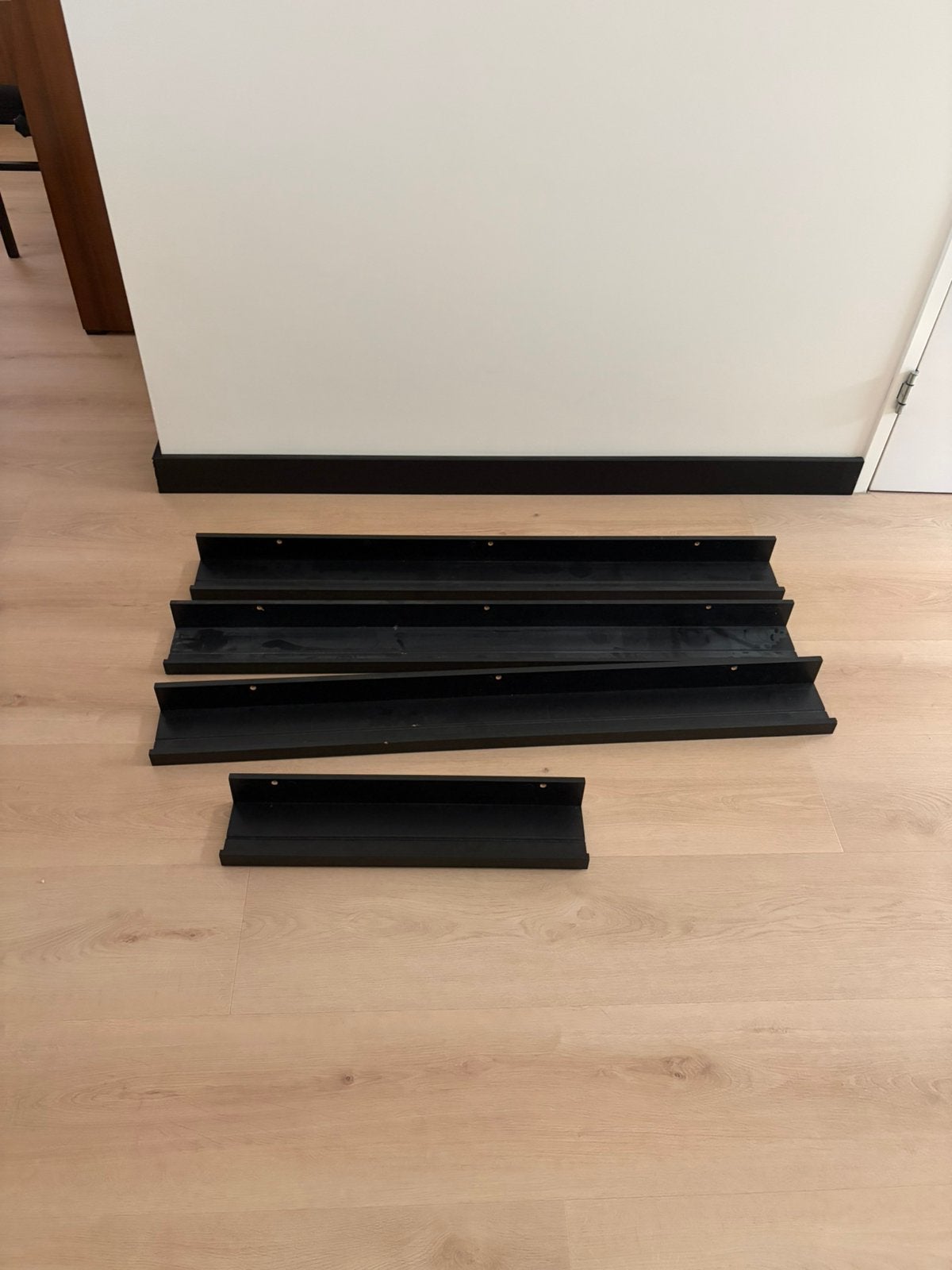 GRATIS Ikea Wandplanken Mosslanda, Ophalen, Gebruikt