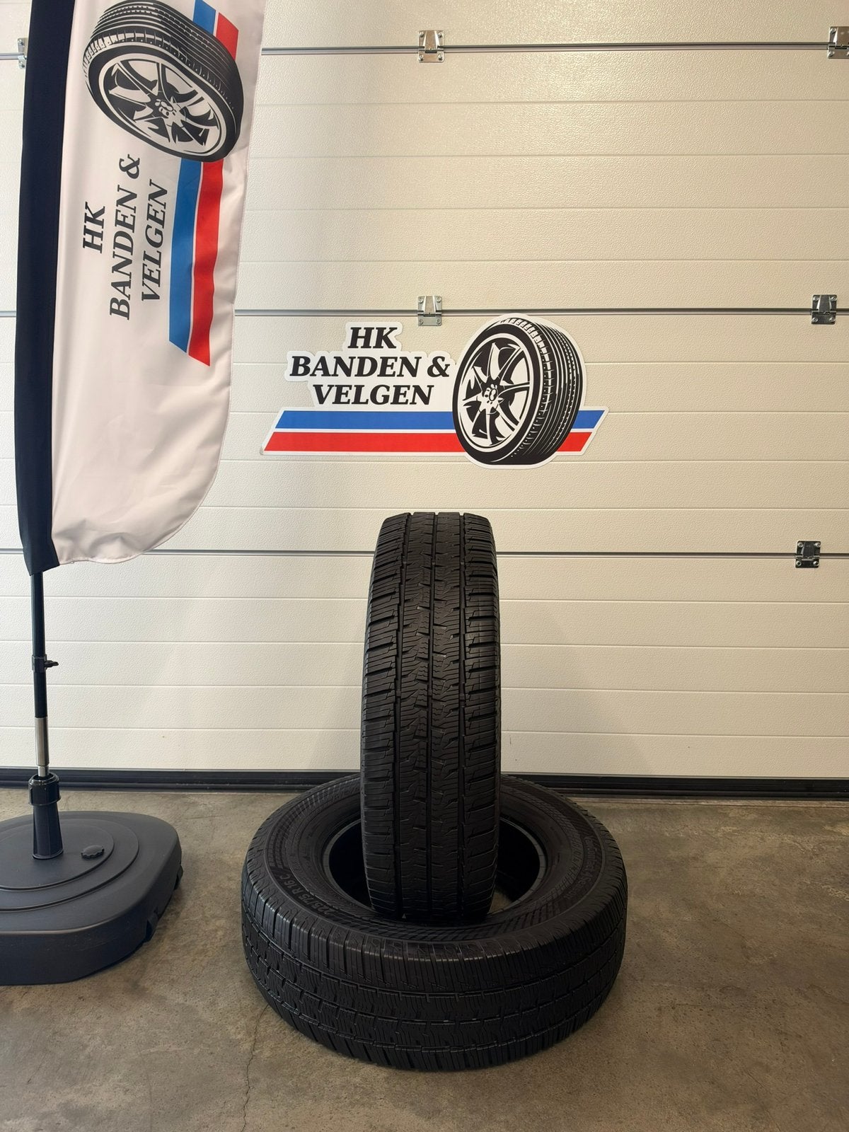 2x 225 75 16 Continental All Season Camper Fiat Ducato, Auto-onderdelen, 225/75 R16, 16 inch, Fiat Ducato, Ophalen of Verzenden