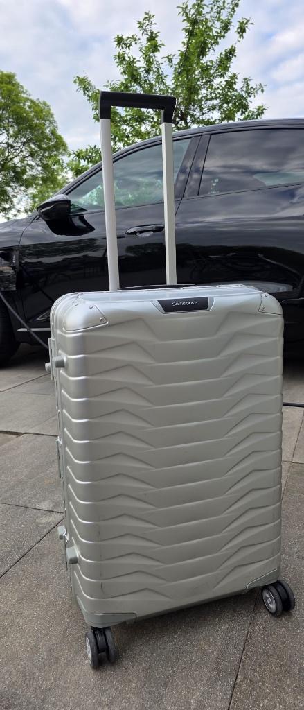 Samsonite Proxis Alu 69cm, Sieraden, Tassen en Uiterlijk, Koffers, 60 tot 70 cm, Gebruikt, Verzenden, 45 tot 55 cm