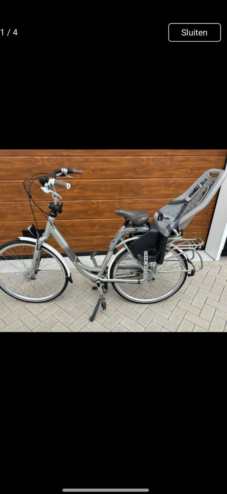 Mooie nette sparta fiets incl. Yepp kinderzitje, Ophalen, Zo goed als nieuw, Sparta