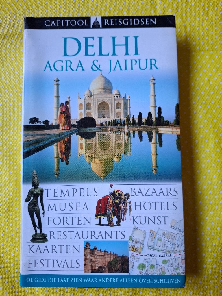 Capitool Reisgids Delhi, Agra & Jaipur - India, Capitool, Ophalen of Verzenden, Reisgids of -boek, Azië