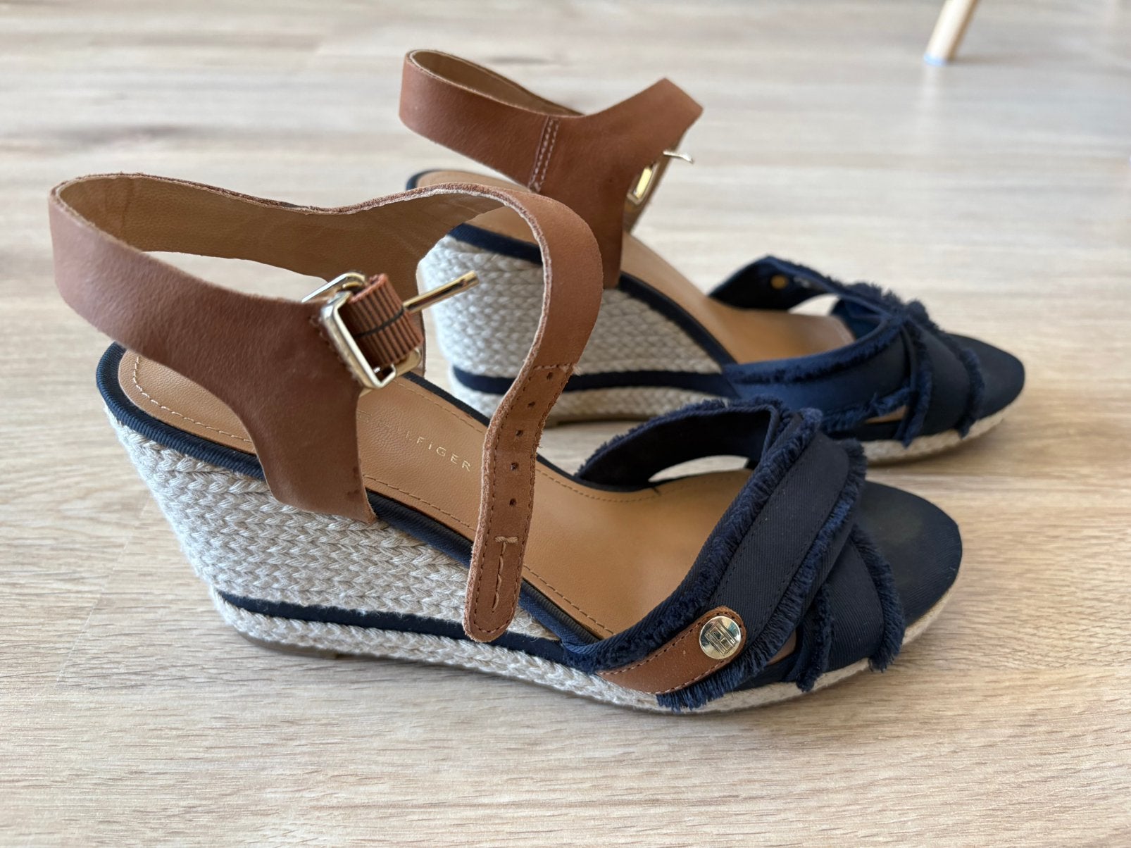 Espadrilles Tommy Hilfiger, Blauw, Ophalen of Verzenden, Espadrilles of Moccasins, Gedragen