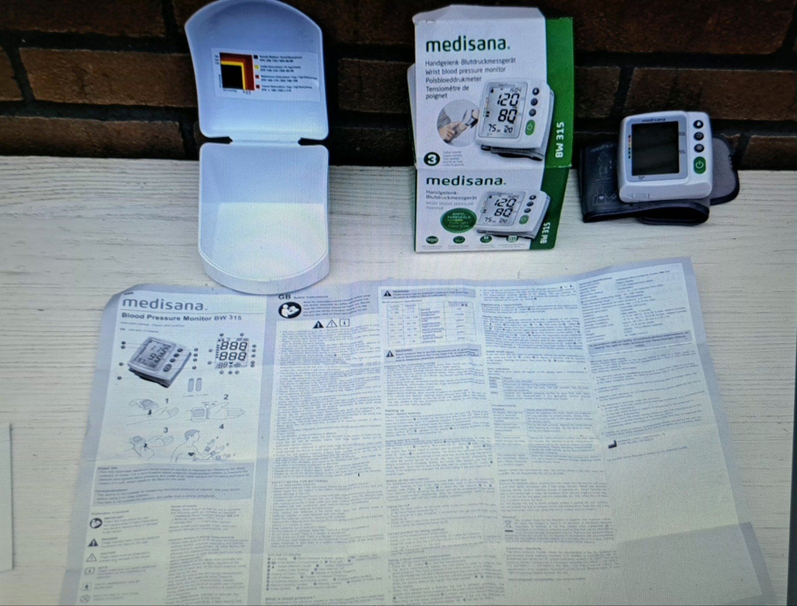 Medisana BW 315 Polsbloeddrukmeter - nieuw, Ophalen of Verzenden, Nieuw, Overige typen
