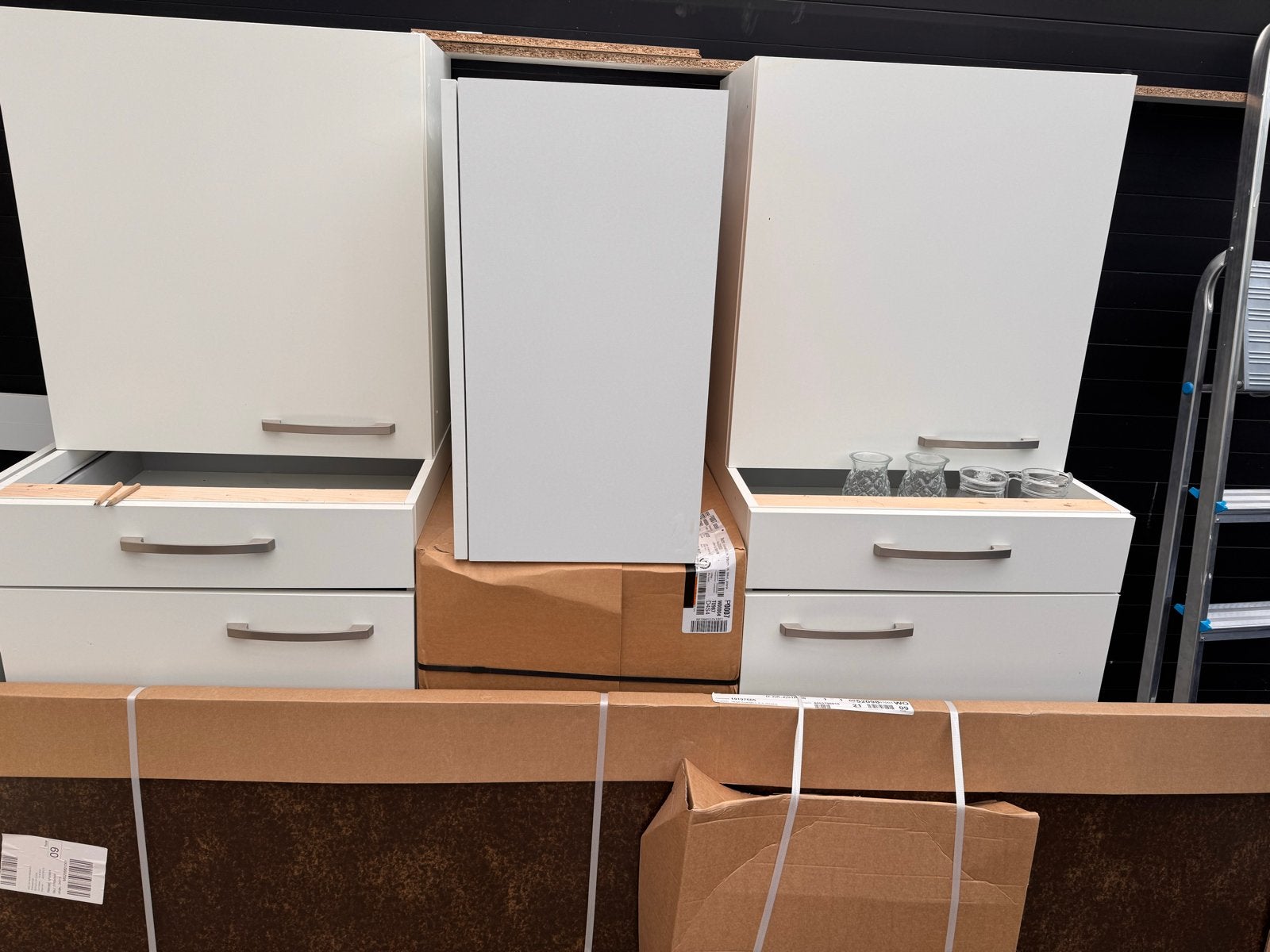 Bruynzeel keuken - Nieuw vanuit de woningbouw, Huis en Inrichting, Keuken | Complete keukens, Ophalen, Nieuw, Enkelwandige keuken