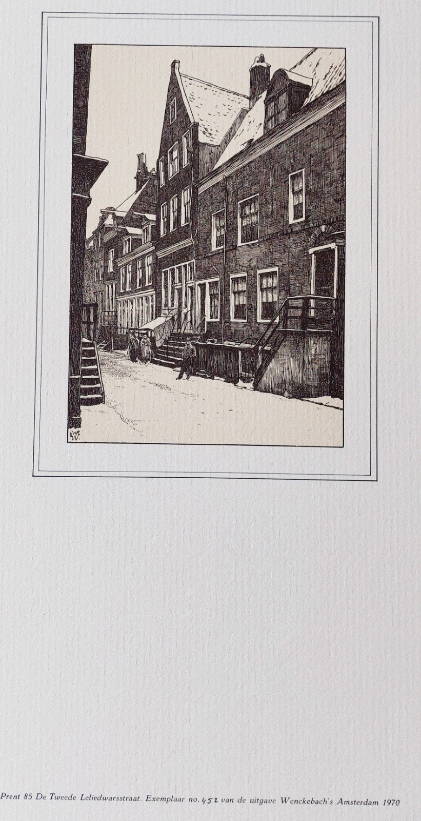 Tweede Leliedwarsstraat ... Amsterdam ... L.W.R. Wenckebach., Ophalen of Verzenden