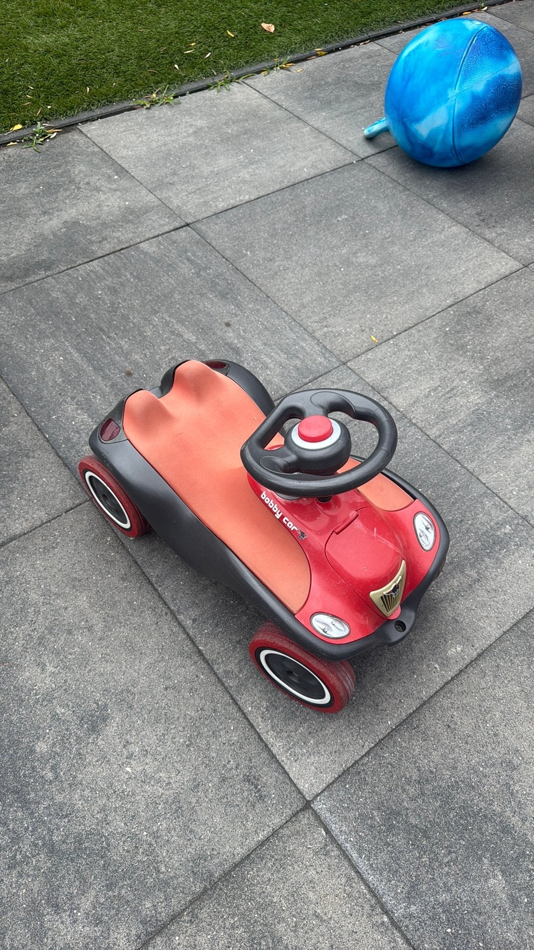 Bobby car, Ophalen