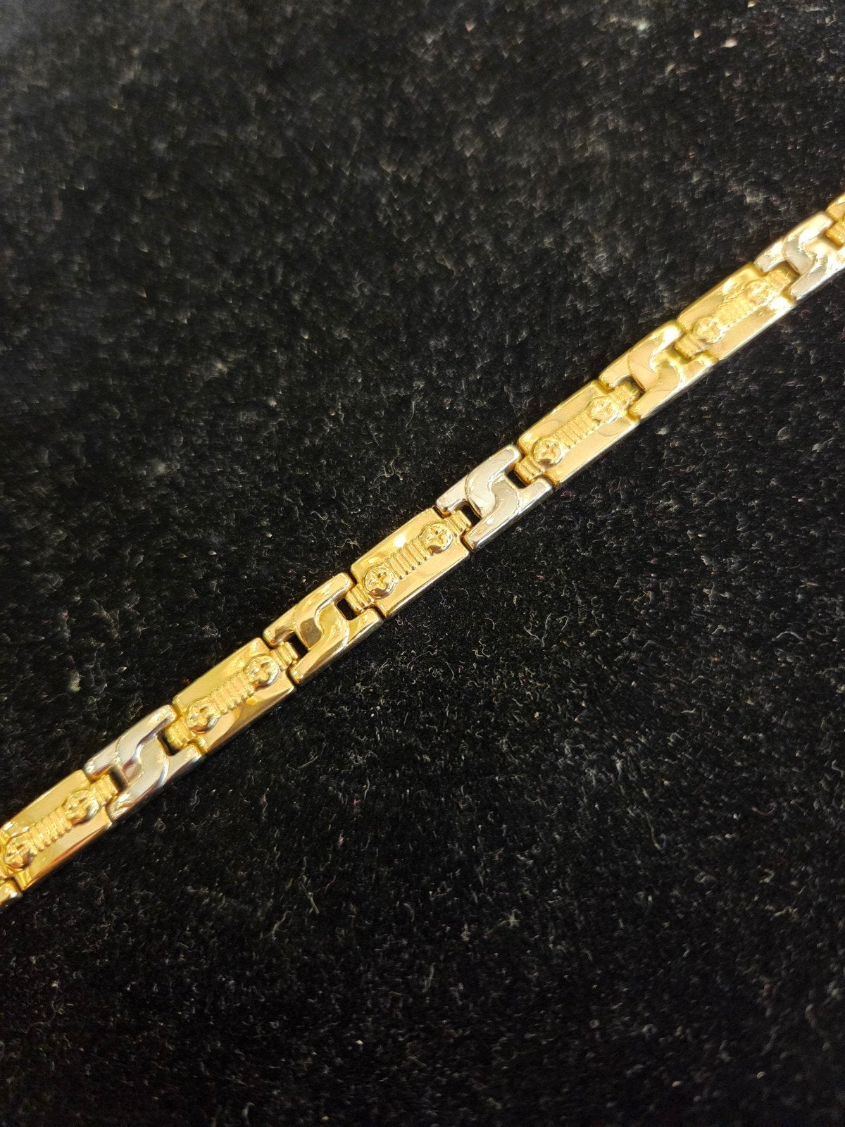 14 k gouden herenarmband 9,6 gram, Ophalen of Verzenden, Nieuw, Goud, Goud