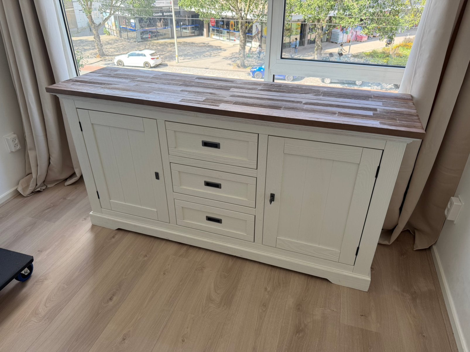 Dressoir  - Landelijke Stijl, Ophalen, Gebruikt, 100 tot 150 cm, 150 tot 200 cm