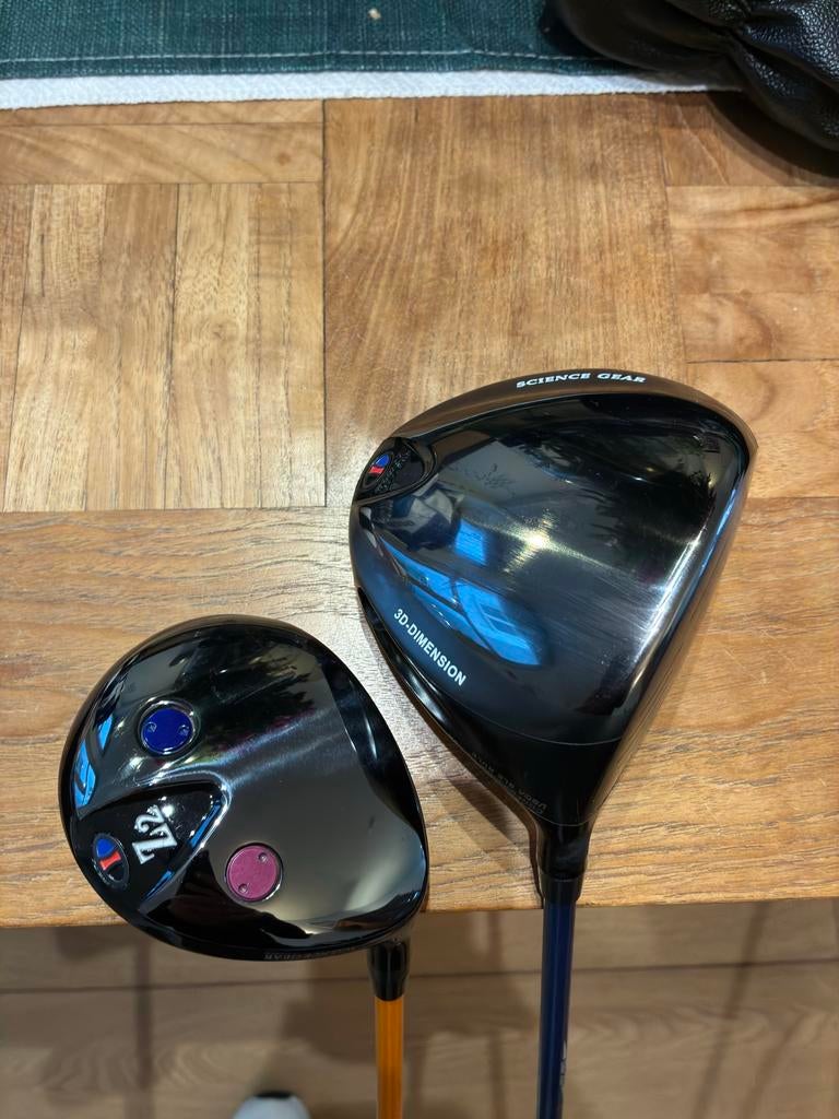 Science Gear driver & 5 wood met Tour AD shaft, Sport en Fitness, Golf, Ophalen of Verzenden, Zo goed als nieuw, Set, Overige merken