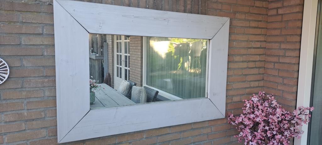 Buitenspiegel, Doe-het-zelf en Verbouw, Kozijnen en Schuifpuien, Ophalen of Verzenden, Hout, 75 tot 150 cm, Raamkozijn