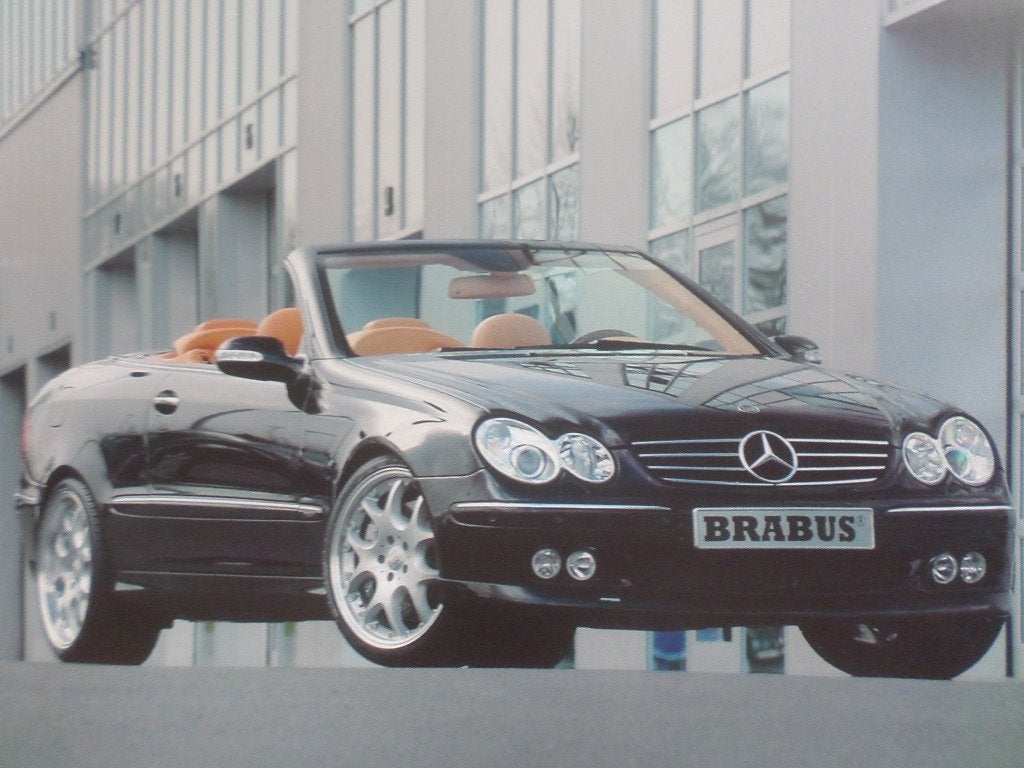 Mercedes Brabus CLK Brochure, Ophalen of Verzenden, Zo goed als nieuw, Mercedes