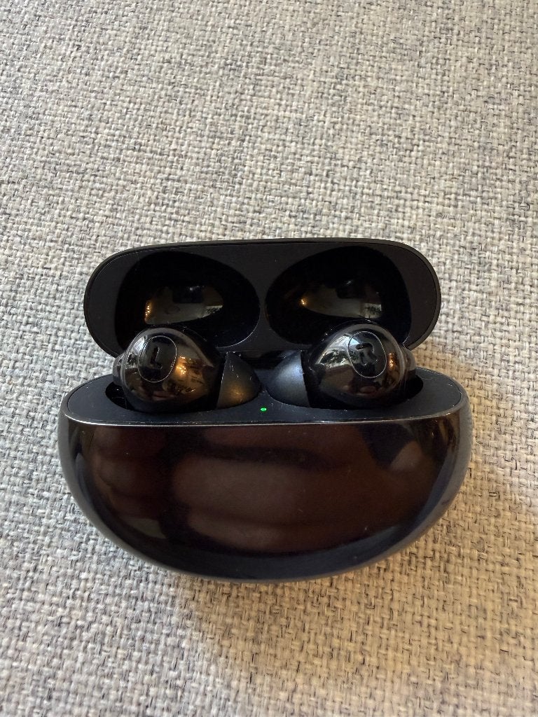 Oppo Enco X2 black wireless earbuds, Gebruikt, Zwart, Ophalen of Verzenden, In oorschelp (earbud)