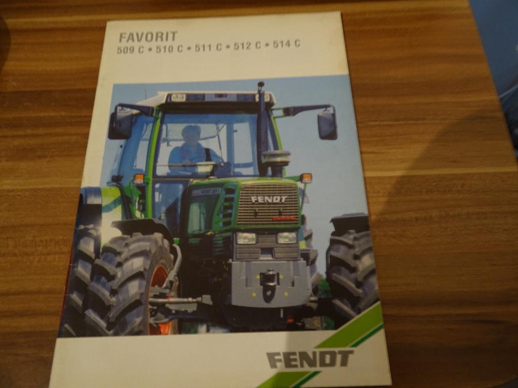 Fendt Favorit 509c tot 513c folder, Ophalen of Verzenden, Nieuw, Folder