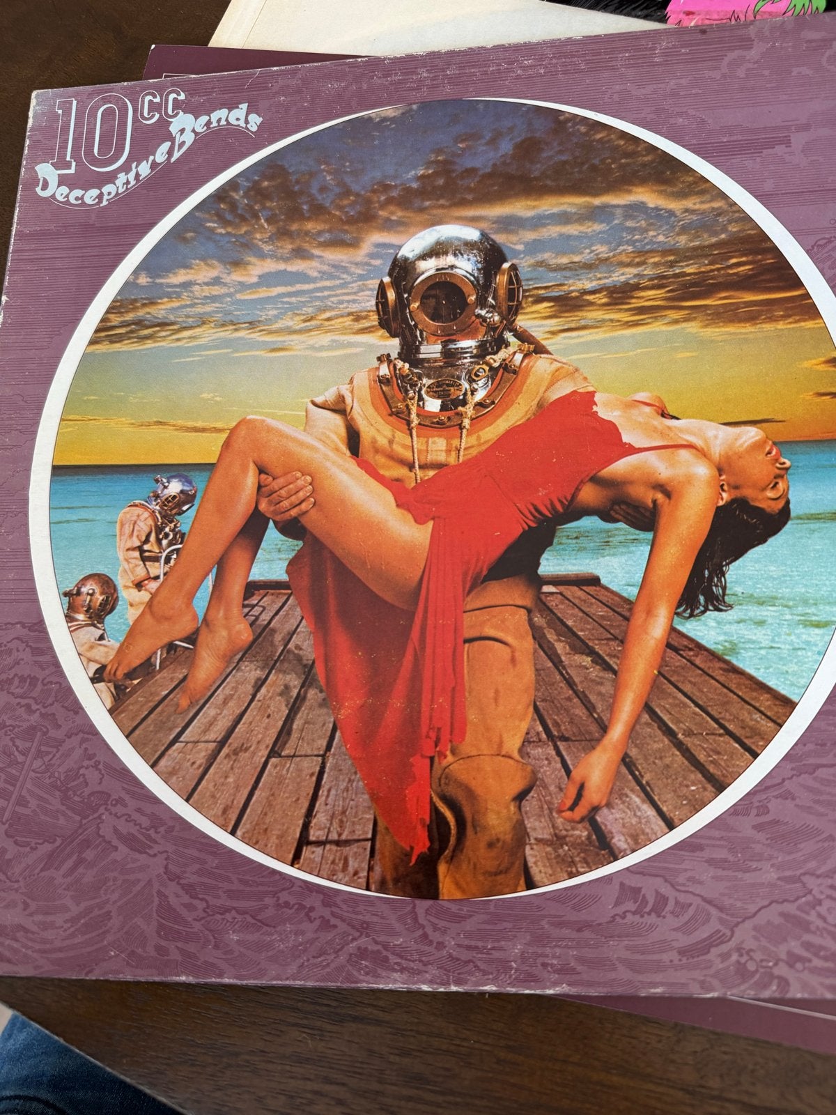 10cc - Deceptive Bends LP (1977) - Pop/Rock Vinyl, LP, Gebruikt, Pop, Ophalen of Verzenden