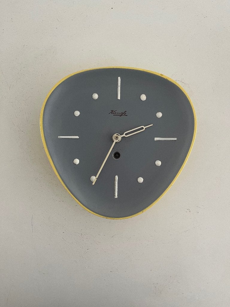 Vintage keramieken wandklok, Antiek en Kunst, Ophalen of Verzenden