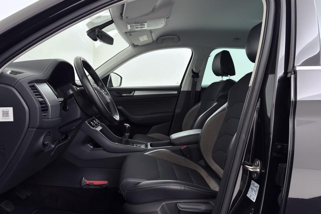 Skoda Kodiaq 1.5 TSI Business Edition | Uitklap Trekhaak | C, Voorwielaandrijving, 4 cilinders, 150 pk, Leder en Stof