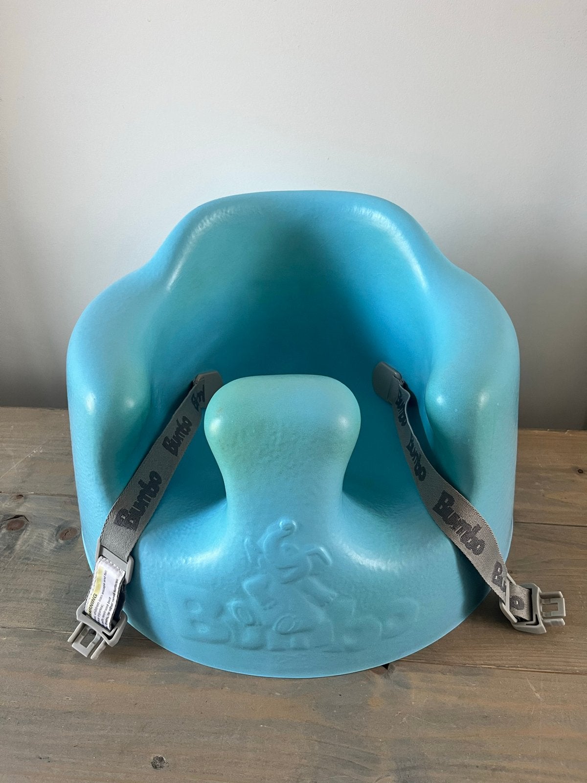 Bumbo Seat met Gordel - Blauw, Ophalen of Verzenden, Gebruikt, Overige typen, Gordel(s)