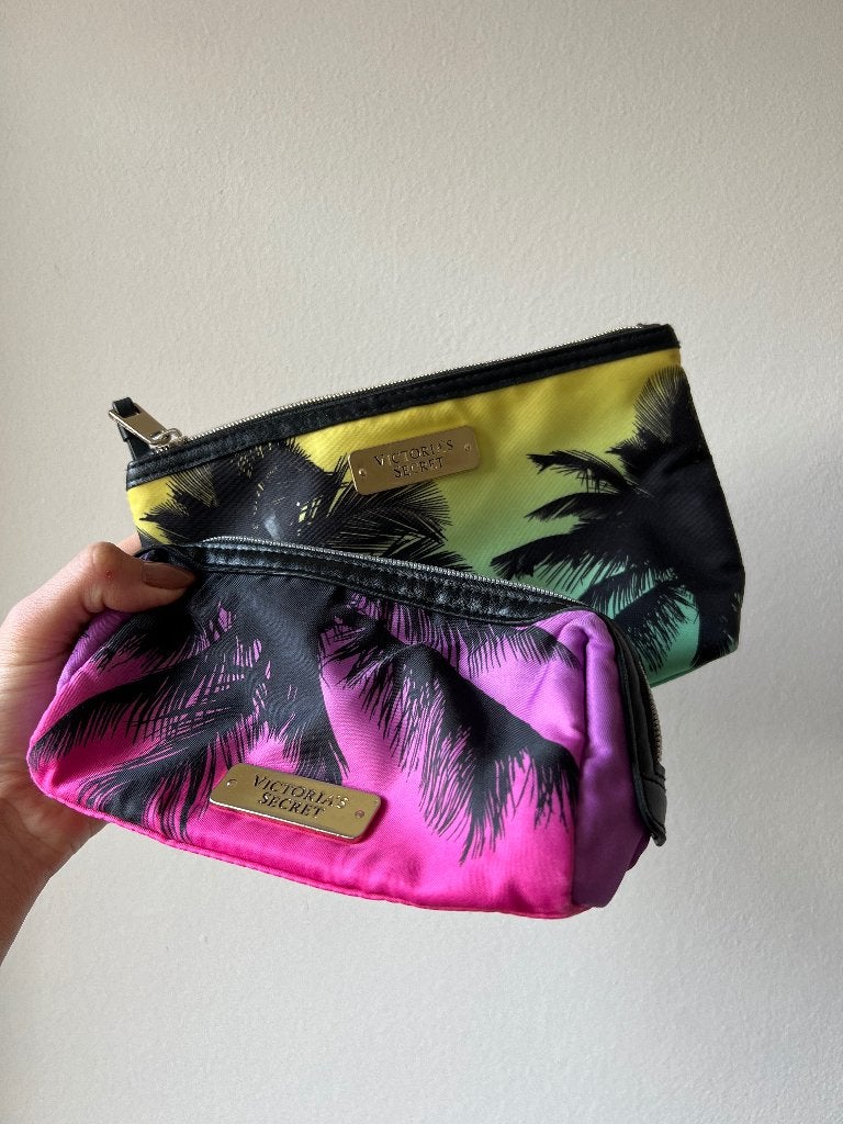 Victoria's Secret Make-up Bags Set, Ophalen of Verzenden, Gebruikt, Meerkleurig, Heer of Dame
