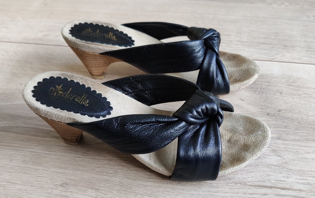 Soepel muiltje maat 34, Kleding | Dames, Zwart, Zo goed als nieuw, Cinderella, Sandalen of Muiltjes
