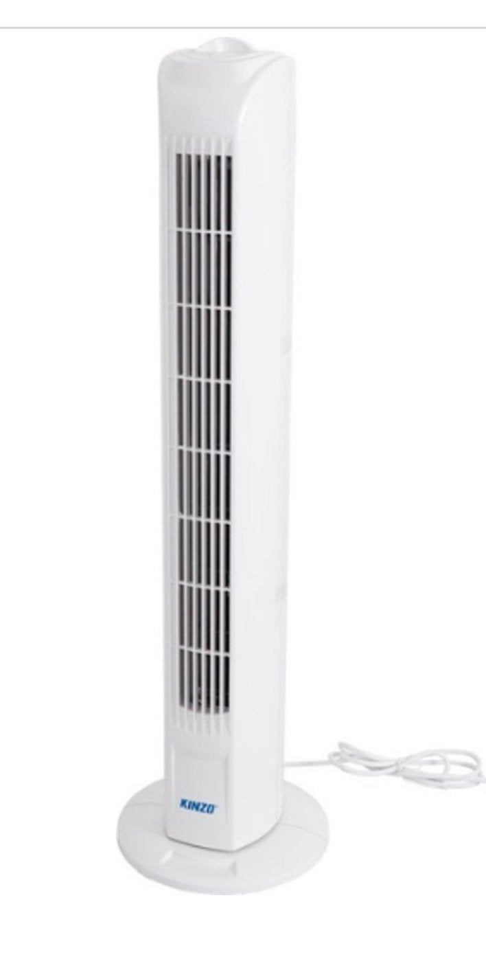KINZO TORENVENTILATOR, Witgoed en Apparatuur, Ophalen of Verzenden, Gebruikt, Torenventilator