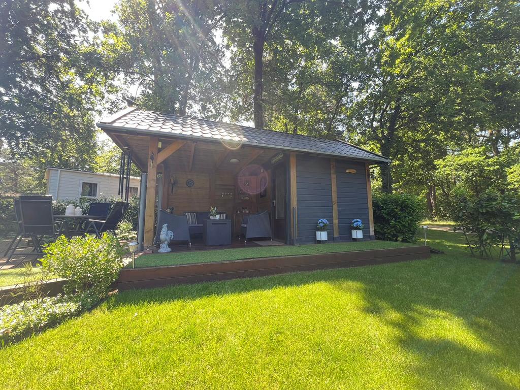 Gouden stek op 5-sterren Camping Ommerland in Ommen, Caravans en Kamperen, Stacaravans