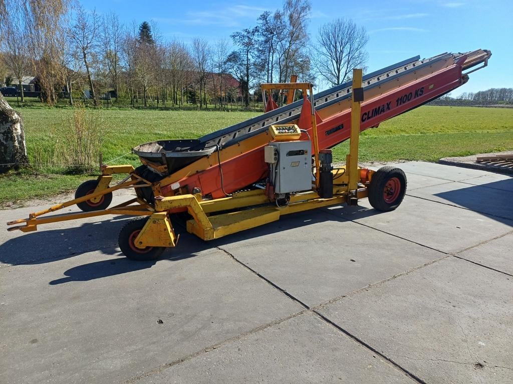 Climax 1100KS hallenvuller transportband aardappels grimme, Ophalen