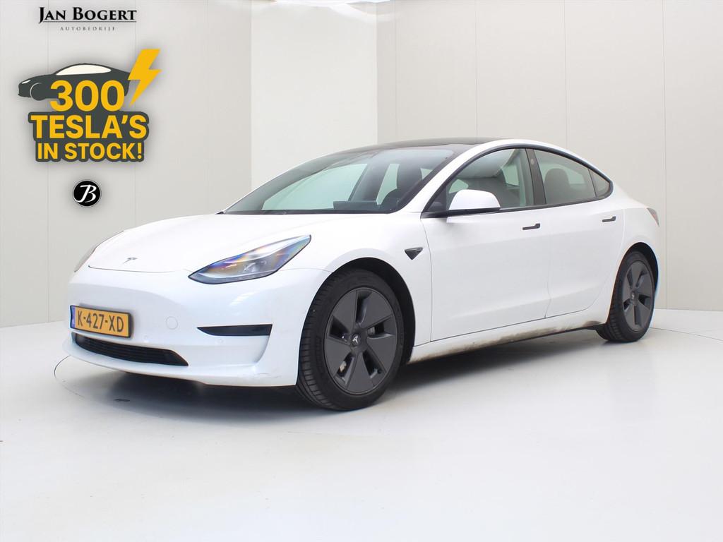 Tesla Model 3 Standard RWD Plus FACELIFT [ WARMTEPOMP+FSD+60, Auto's, Tesla, Automaat, Gebruikt, Zwart, Wit