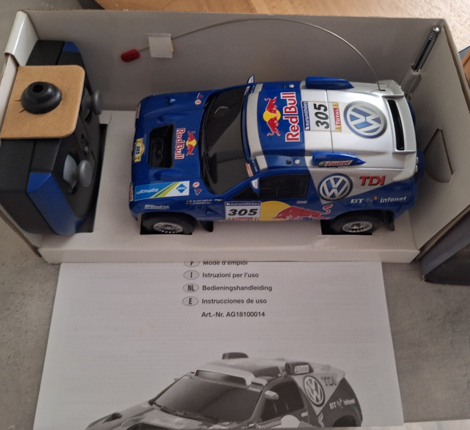 auto red bull met afstandbediening nieuw, Hobby en Vrije tijd, Modelbouw | Radiografisch | Auto's, Ophalen of Verzenden, Nieuw