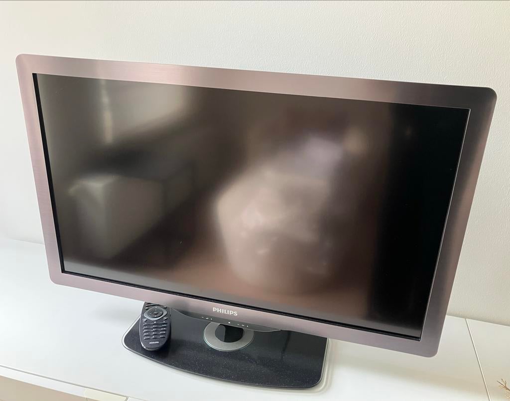 Philips TV met afstandsbediening, Ophalen, Philips, Gebruikt, 50 Hz