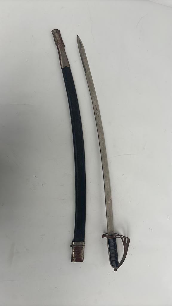 Antieke Indiase sabel jaren 40, Verzamelen, Ophalen, Landmacht, Nederland, Zwaard of Sabel