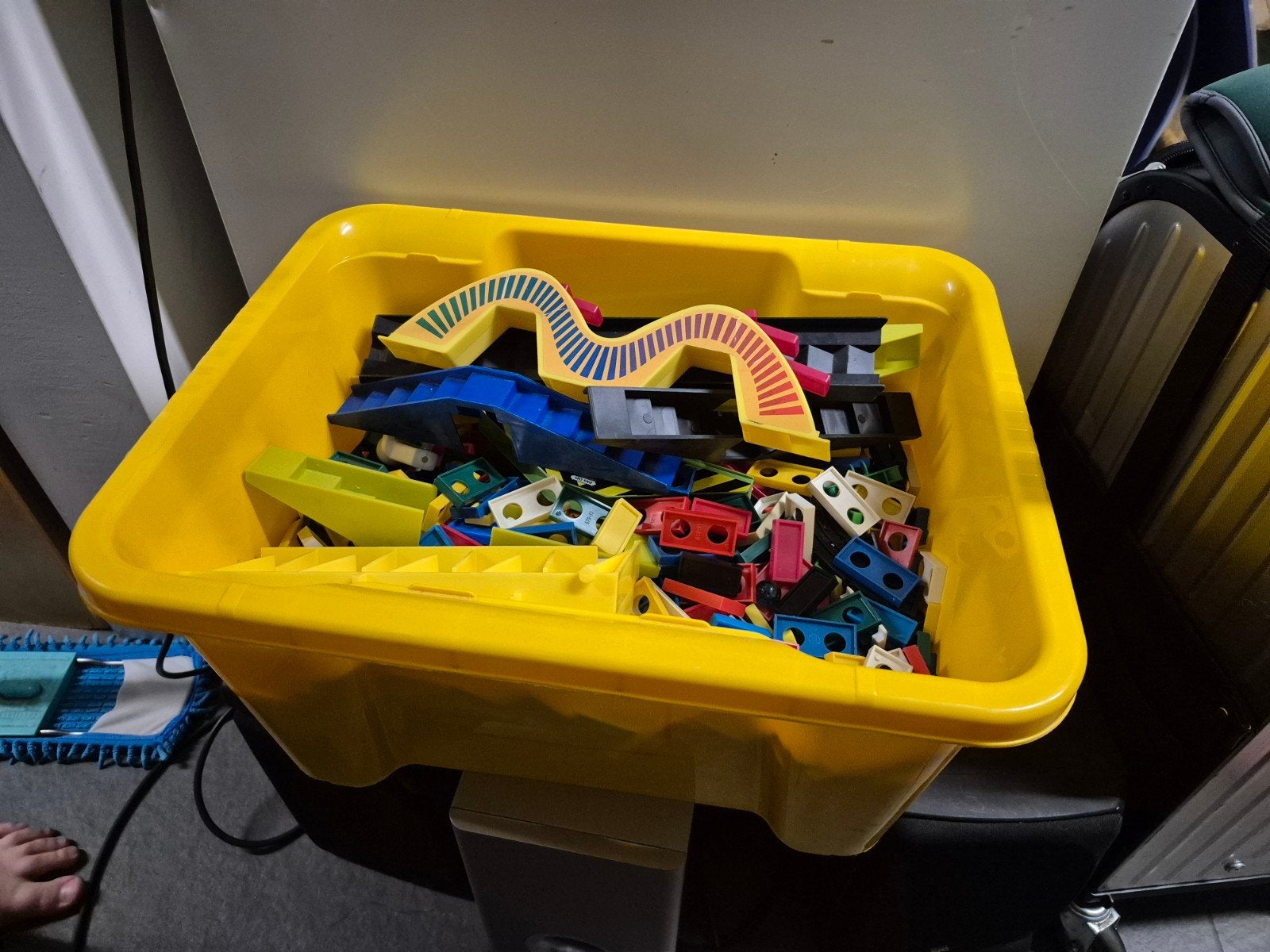 Dominostenen, Kinderen en Baby's, Speelgoed | Bouwstenen, Ophalen of Verzenden, Gebruikt, Overige merken
