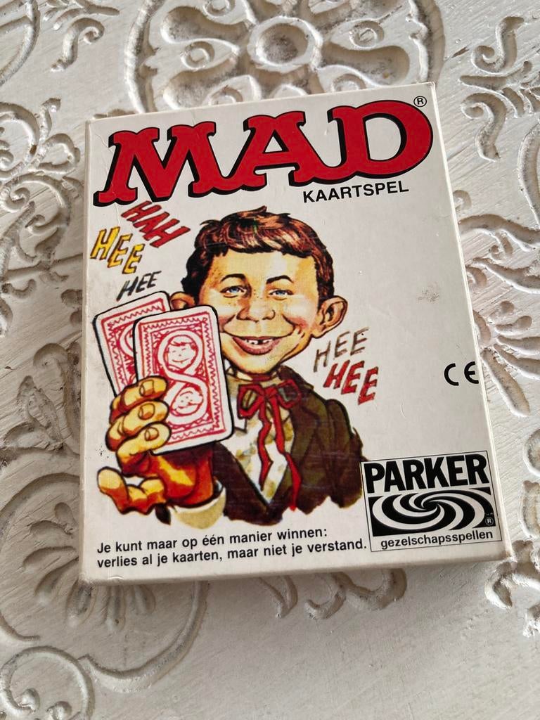 MAD kaartspel, Hobby en Vrije tijd, Gezelschapsspellen | Kaartspellen, Ophalen, Zo goed als nieuw