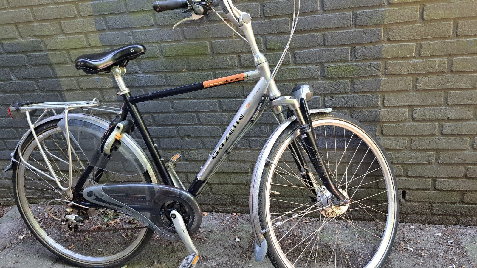 Gazelle Medeo City fiets - 28 . Gebruikt, Goede Staat, Fietsen en Brommers, Velgrem, Versnellingen, Ophalen of Verzenden, Gazelle