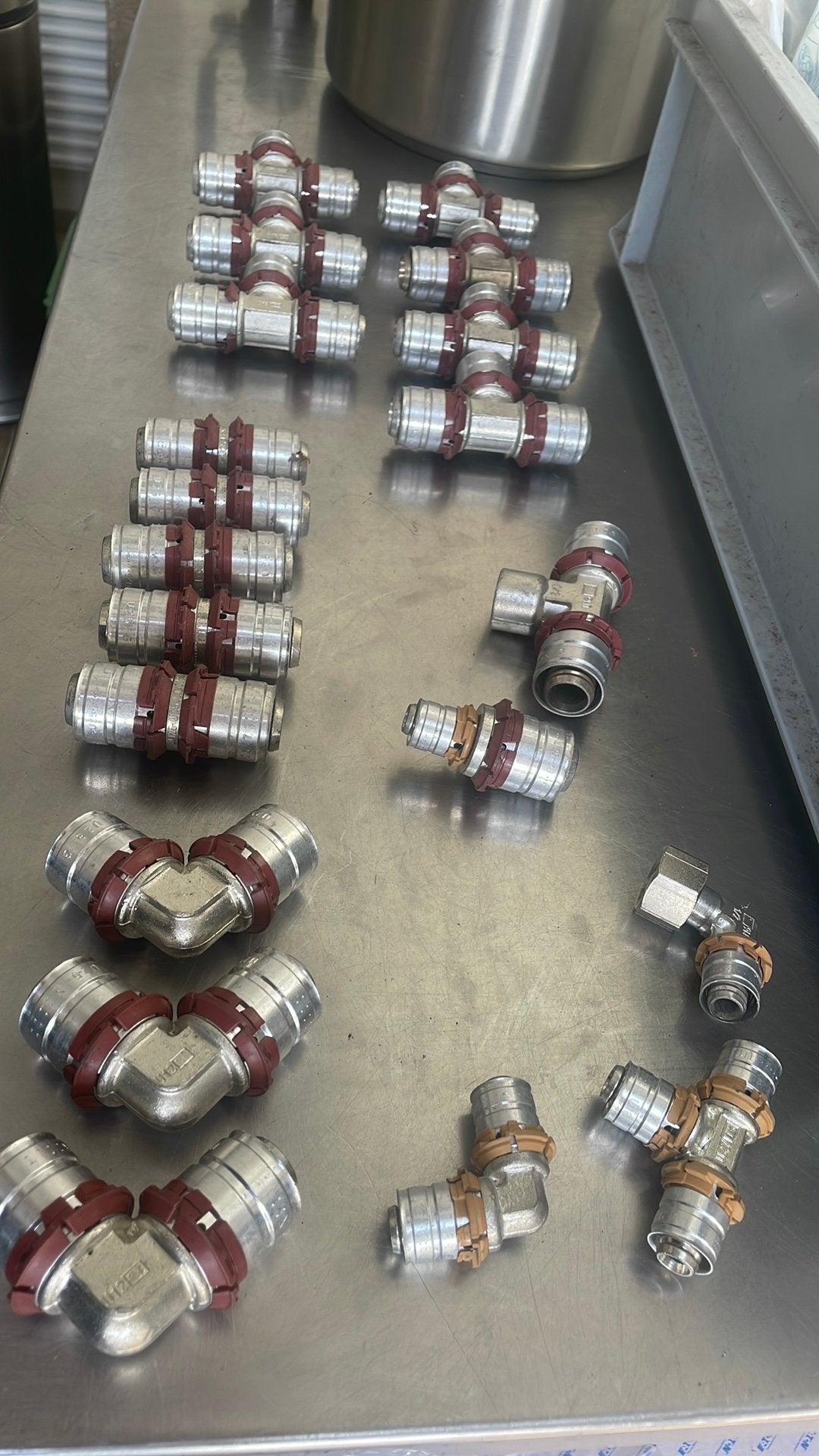 Uponor mlc 25 16 perskoppelingen pers koppeling 20stuks, Doe-het-zelf en Verbouw, Verwarming en Radiatoren, Minder dan 30 cm, Overige typen