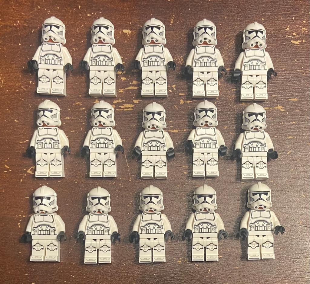 LEGO Star Wars Clone Trooper Phase 2, Ophalen of Verzenden, Zo goed als nieuw