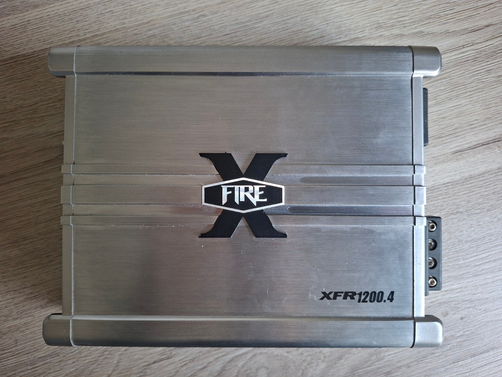 XFire XFR1200.4 versterker 4 kanaals, Ophalen of Verzenden, Zo goed als nieuw, 120 watt of meer, Overige merken
