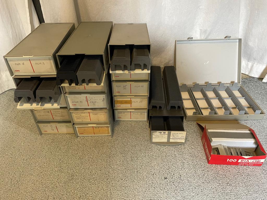 Dia raampjes cassettes opbergsysteem, Ophalen of Verzenden, Gebruikt