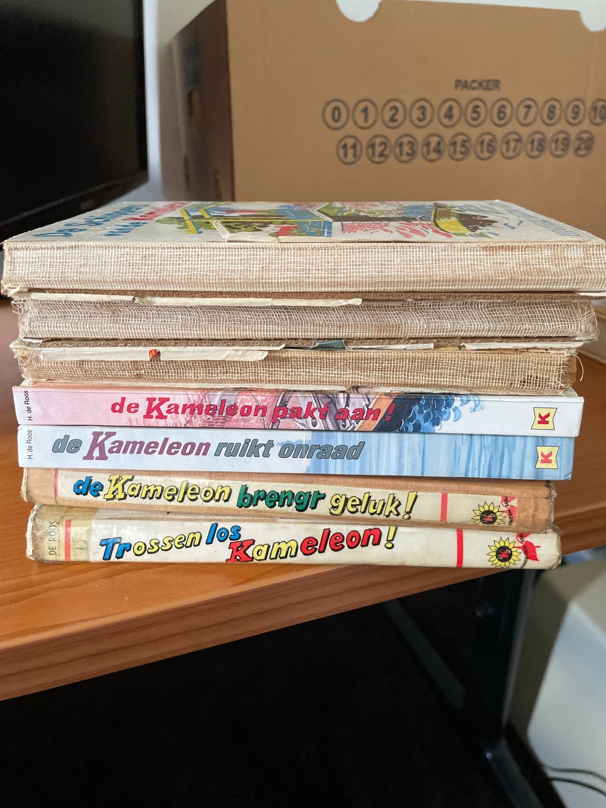 De Kameleon boeken - H. de Roos (diverse titels), Ophalen of Verzenden, Gelezen, Fictie algemeen