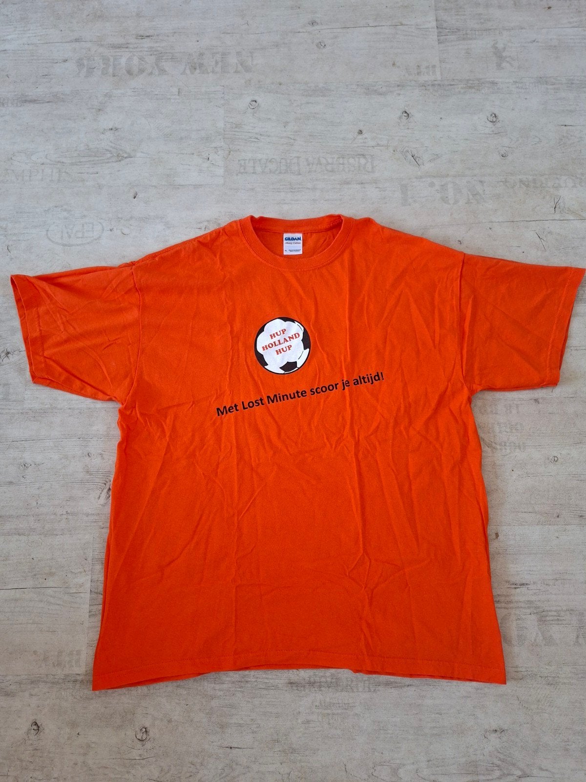 Oranje T-shirt Hup Holland Hup EURO 2012 XL, Kleding | Heren, Maat 56/58 (XL), Oranje, Ophalen of Verzenden, Zo goed als nieuw